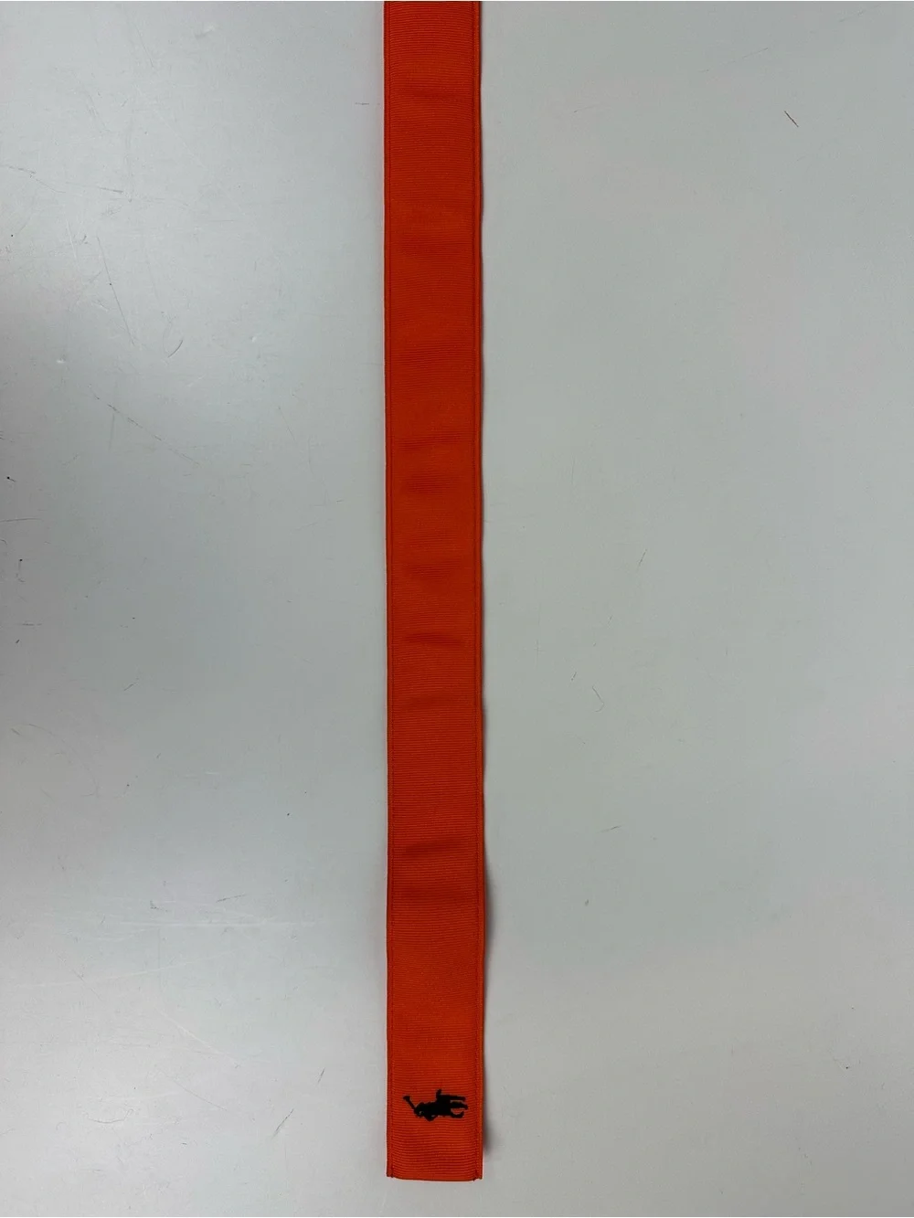 Polo by Ralph Lauren Bright Orange Canvas D-Ring Ribbon Belt